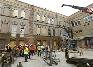 Beginning of HHS New Library